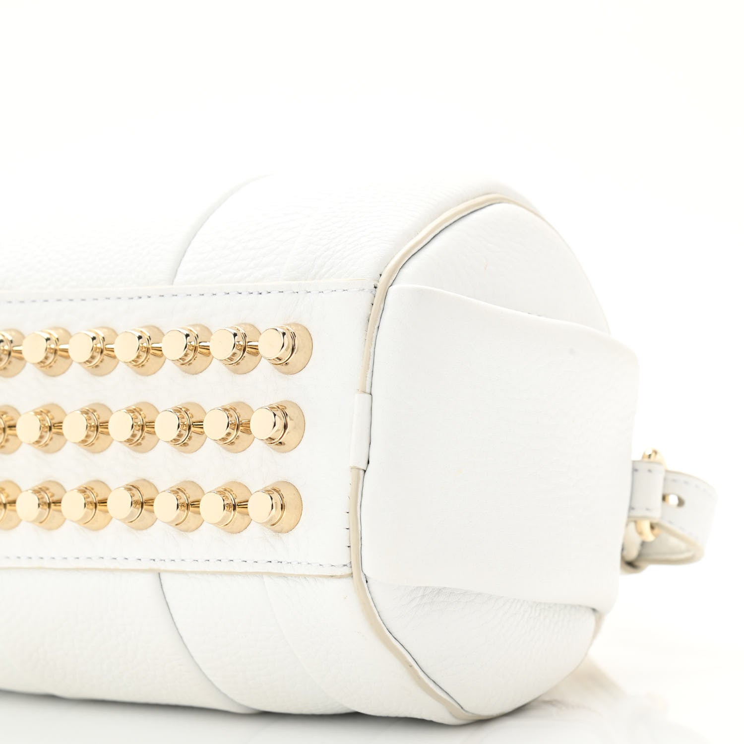 Alexander Wang Pebbled Lambskin Mini Rockie Gray Gold Hardware 8 of 8