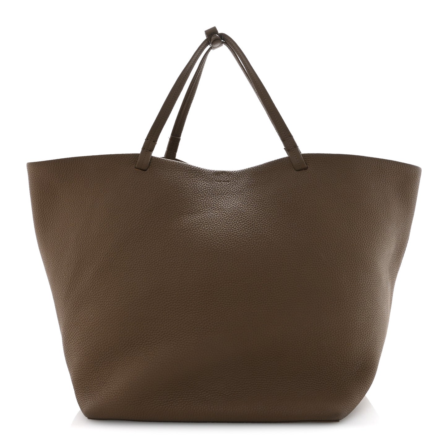 Grained Calfskin Park Tote XL Taupe