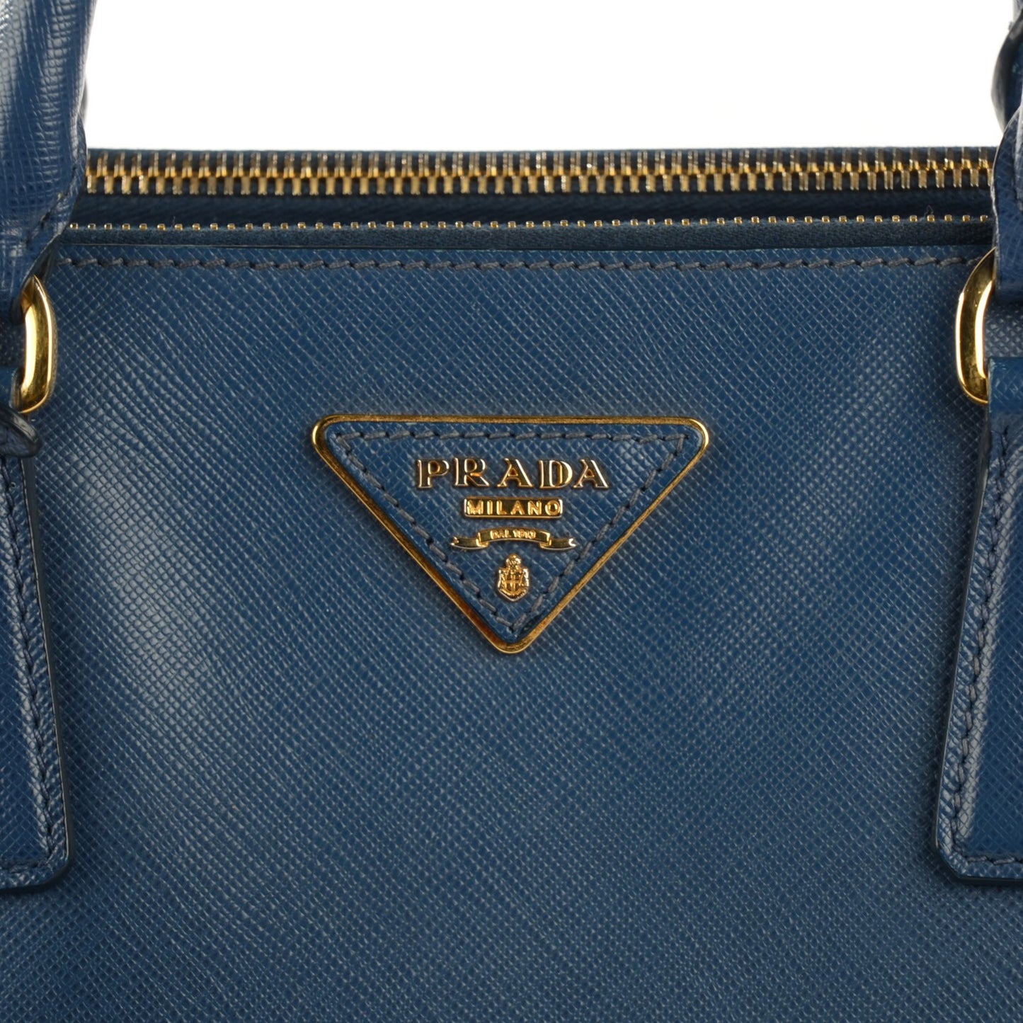 Saffiano Medium Galleria Double Zip Tote Bleuette