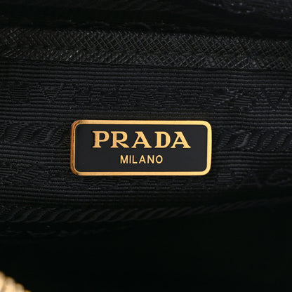 Prada Nylon Saffiano Double Zip Camera Bag Black 6 of 8
