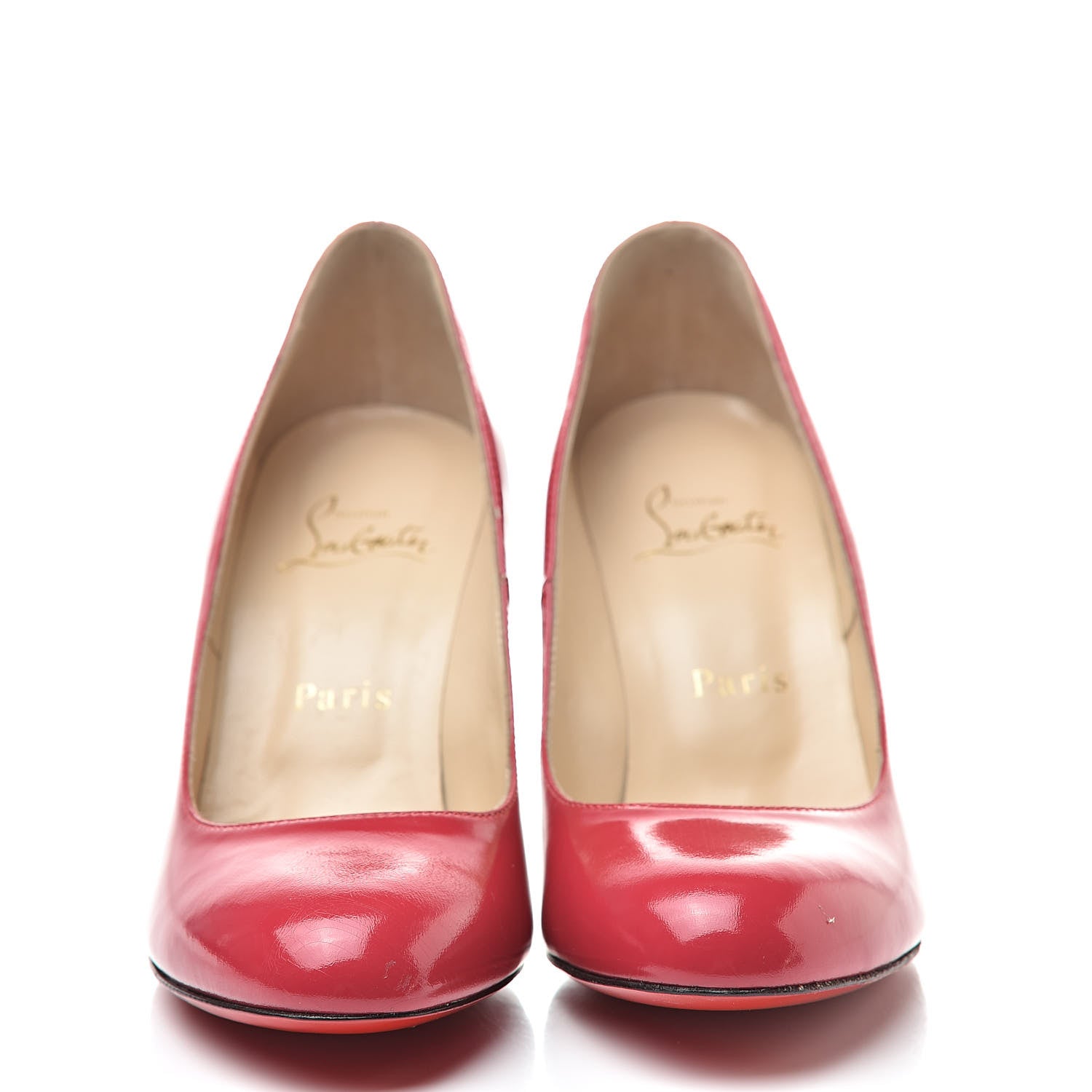 Christian Louboutin Patent Fifi 85 Pumps 36.5 Pink 2 of 11