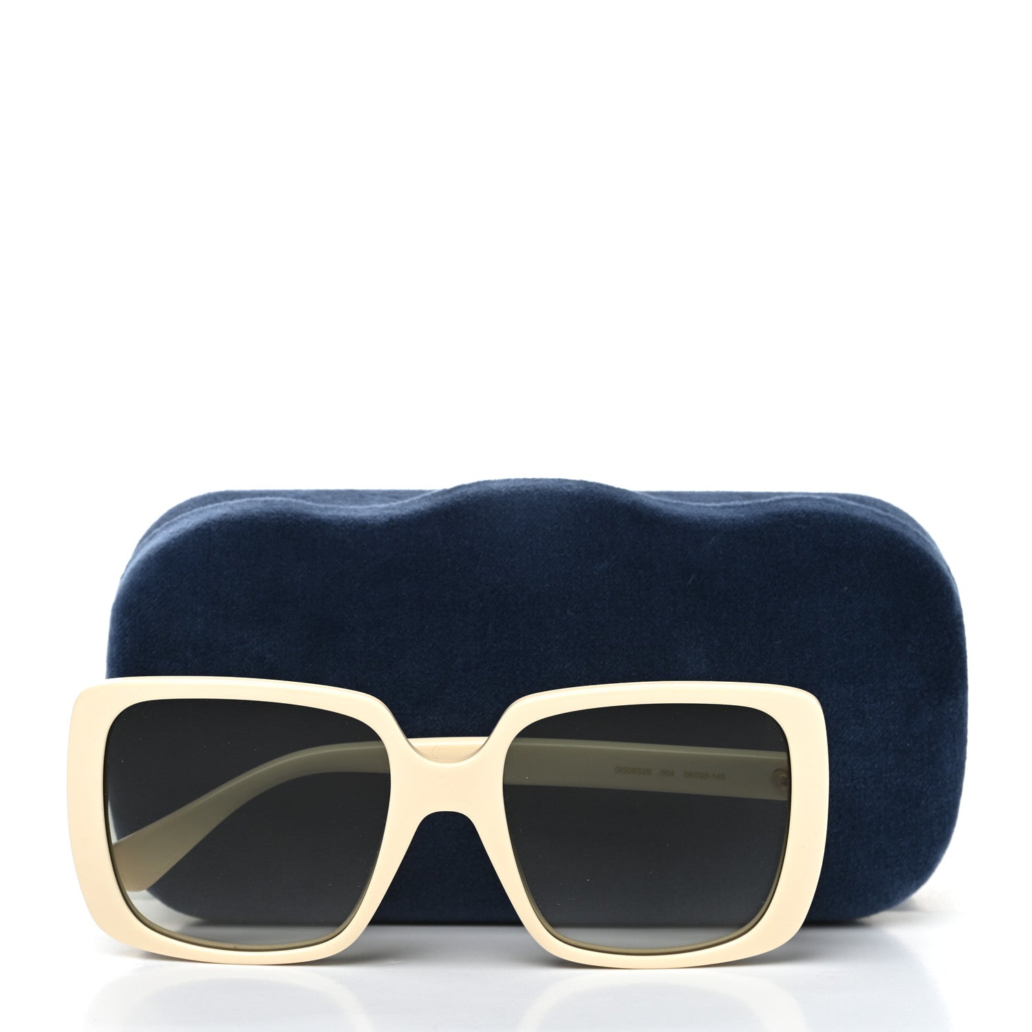 Gucci Acetate Square Frame GG0632S Sunglasses White 8 of 8