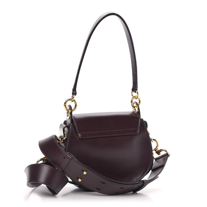 Chloe Calfskin Small Tess Bag Black Raisin 3 of 9