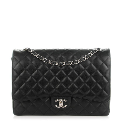 Chanel Caviar Quilted Maxi Double Flap Black 1 of 7