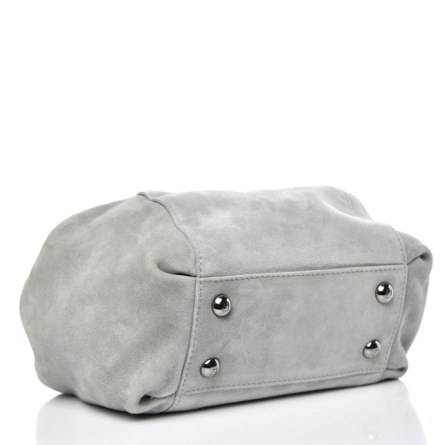 Fendi Suede To You Mirrored Mini Duffle Mint 4 of 12