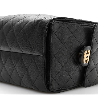 Chanel Caviar Quilted Small Chanel 25 Handbag Black 10 of 10