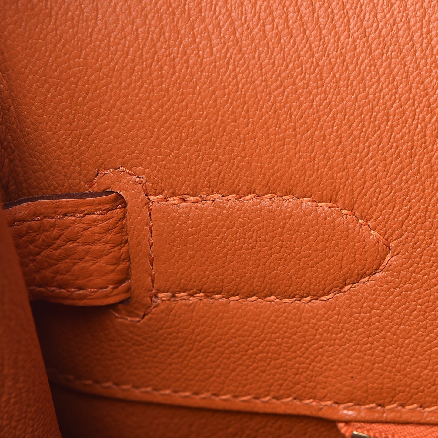 Togo Birkin 35 Orange