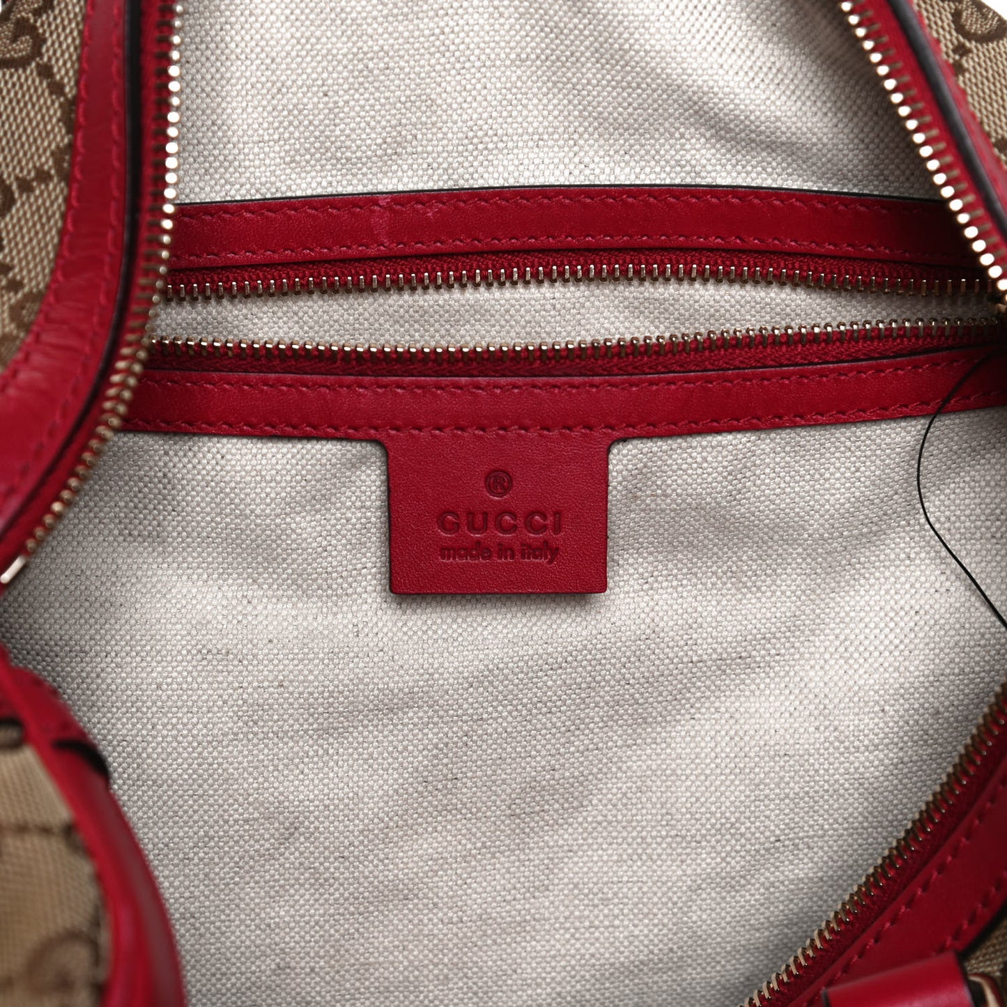 Monogram Medium Joy Boston Hibiscus Red