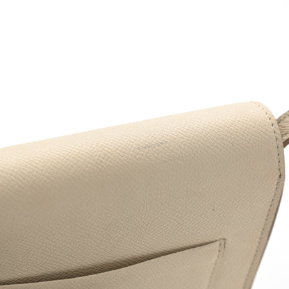 Celine Grained Calfskin Small Trotteur White 12 of 14