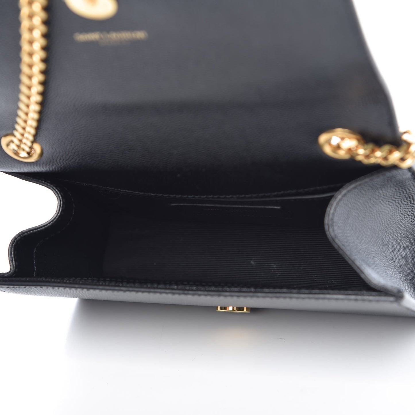 Grain De Poudre Small Monogram Kate Satchel Black