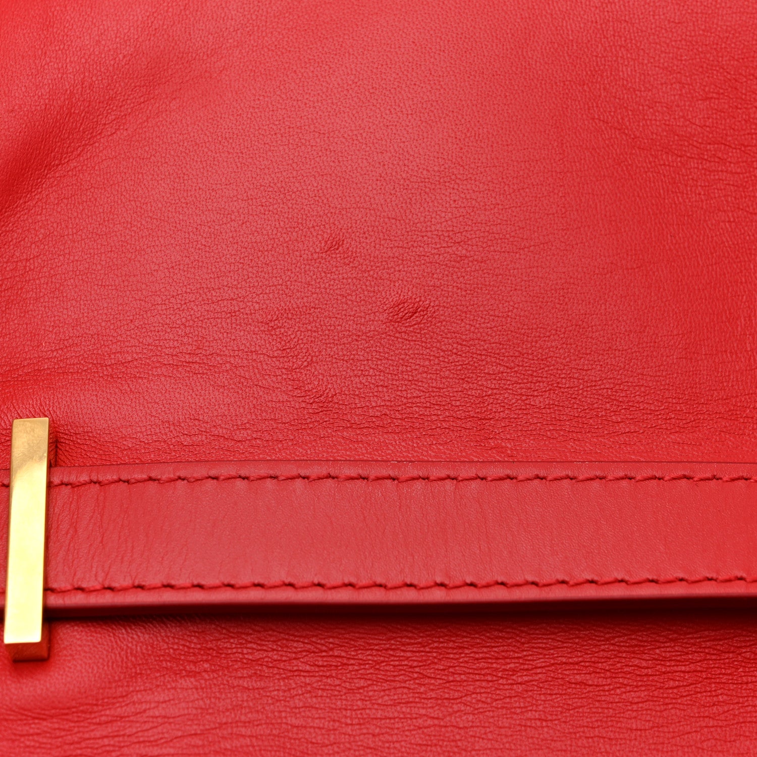 Burberry Calfskin Medium TB Bag Bright Red 10 of 12