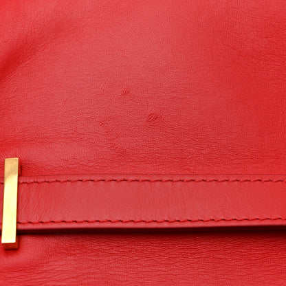 Burberry Calfskin Medium TB Bag Bright Red 10 of 12