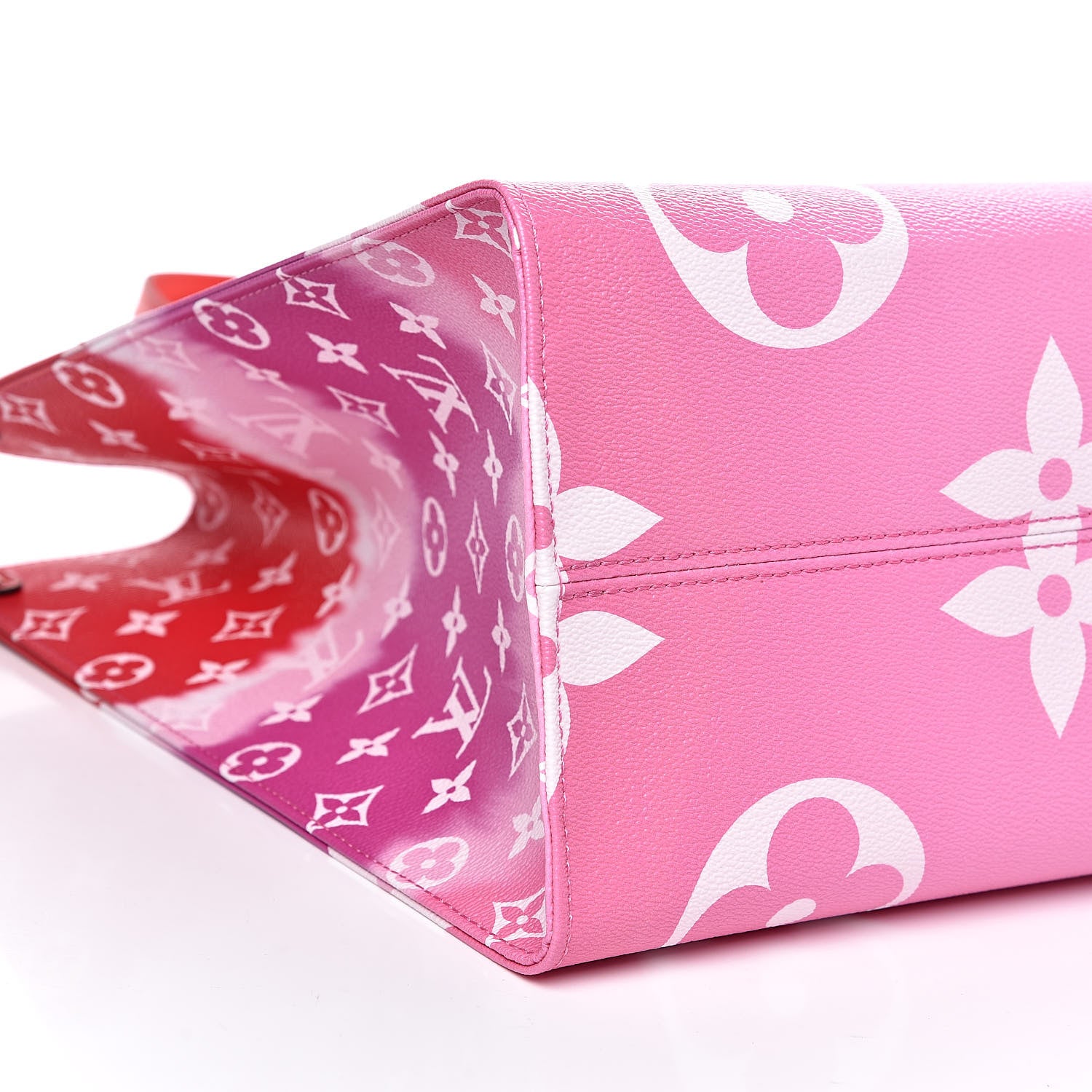 Louis Vuitton Monogram Escale Onthego GM Rouge 9 of 11