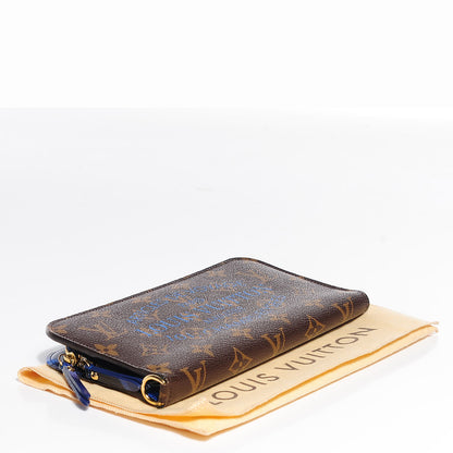 Louis Vuitton Monogram Articles de Voyage Ikat Insolite Wallet Grand Blue 4 of 7