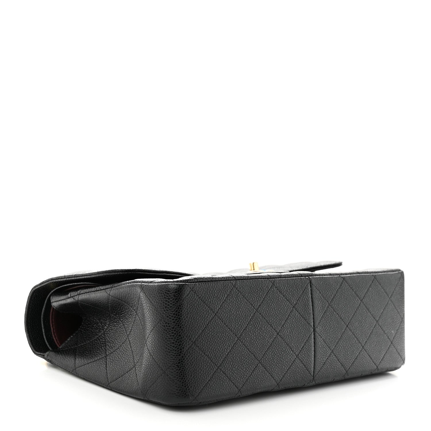 Chanel Caviar Quilted Jumbo Double Flap Black 4 of 12