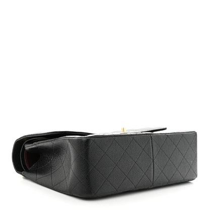 Chanel Caviar Quilted Jumbo Double Flap Black 4 of 12