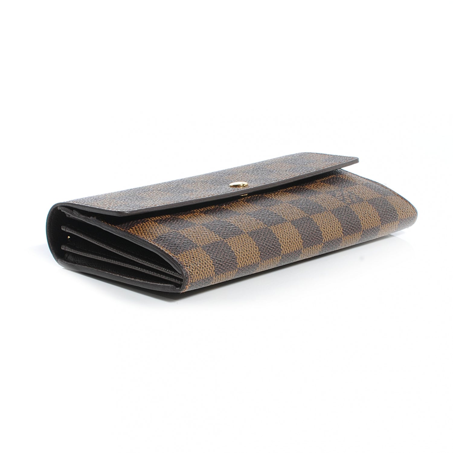 Louis Vuitton Damier Ebene Sarah Wallet 4 of 7