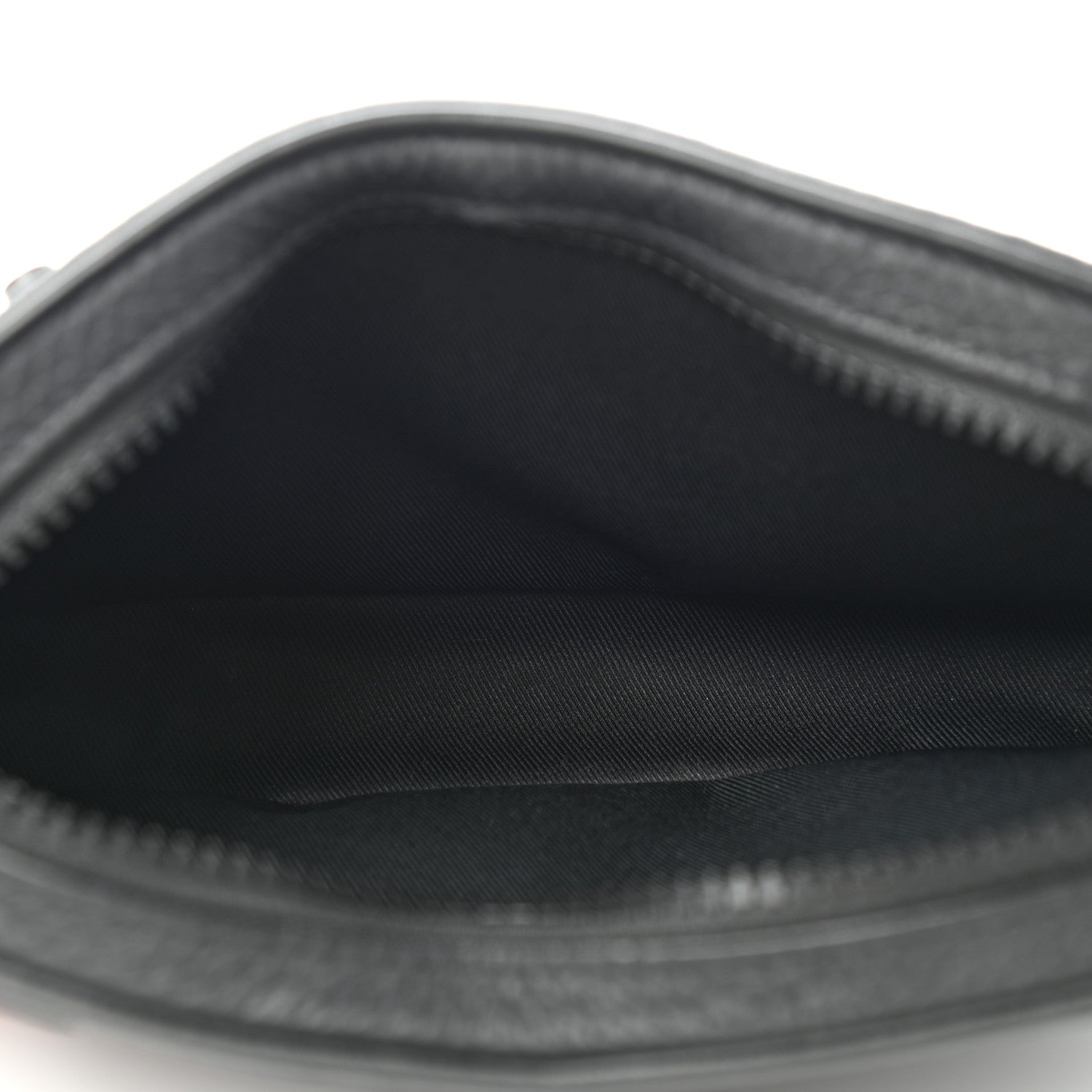 Louis Vuitton Taurillon Monogram Uniformes Solar Ray Soft Pochette Volga Belt Bag Black 5 of 8
