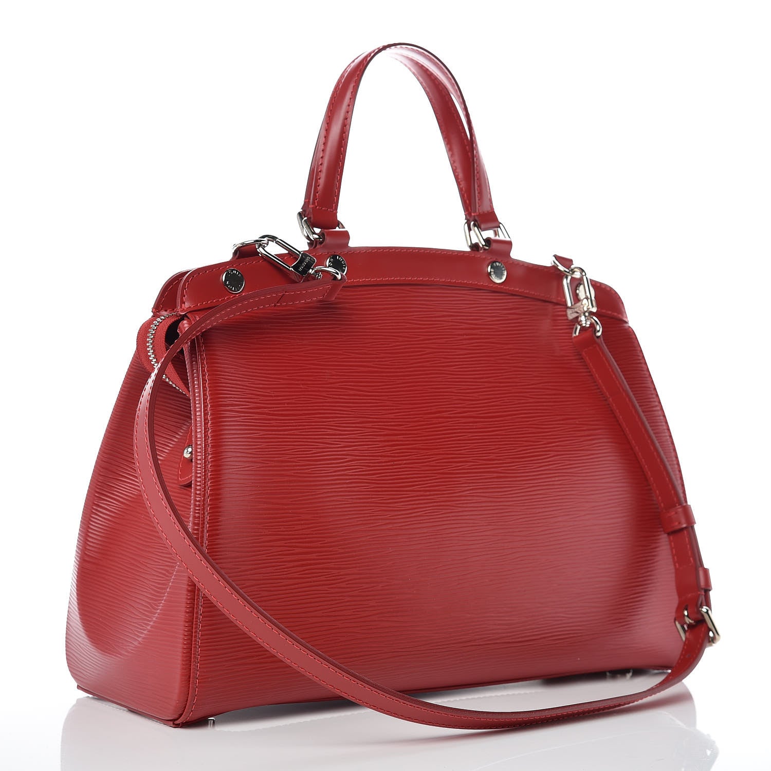Louis Vuitton Epi Brea MM Carmine 4 of 10