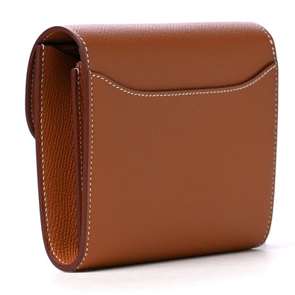 Hermes Epsom Constance Short Wallet Gold 2 of 4