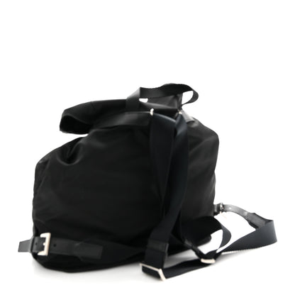 Prada Re-Nylon Vela Saffiano Medium Backpack  Black 3 of 11