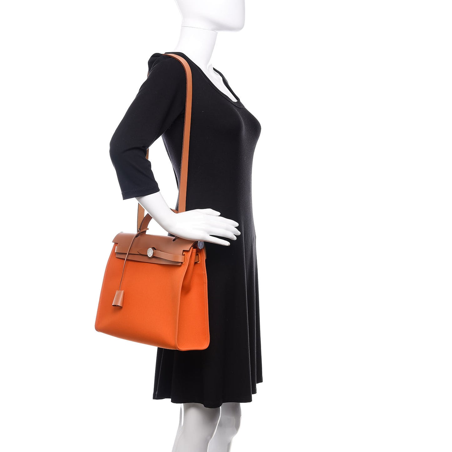 Vache Hunter Toile Herbag Zip 31 PM Orange