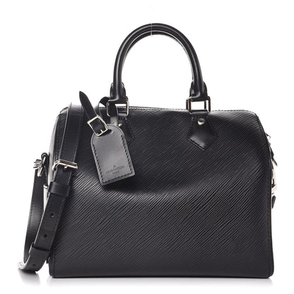 Louis Vuitton Epi Speedy Bandouliere 25 Black 1 of 7