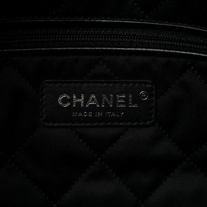Chanel Shiny Calfskin Quilted Chanel 22 So Black 7 of 10