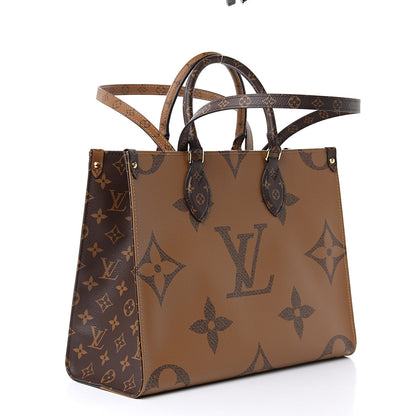Louis Vuitton Reverse Monogram Giant Onthego MM 3 of 10