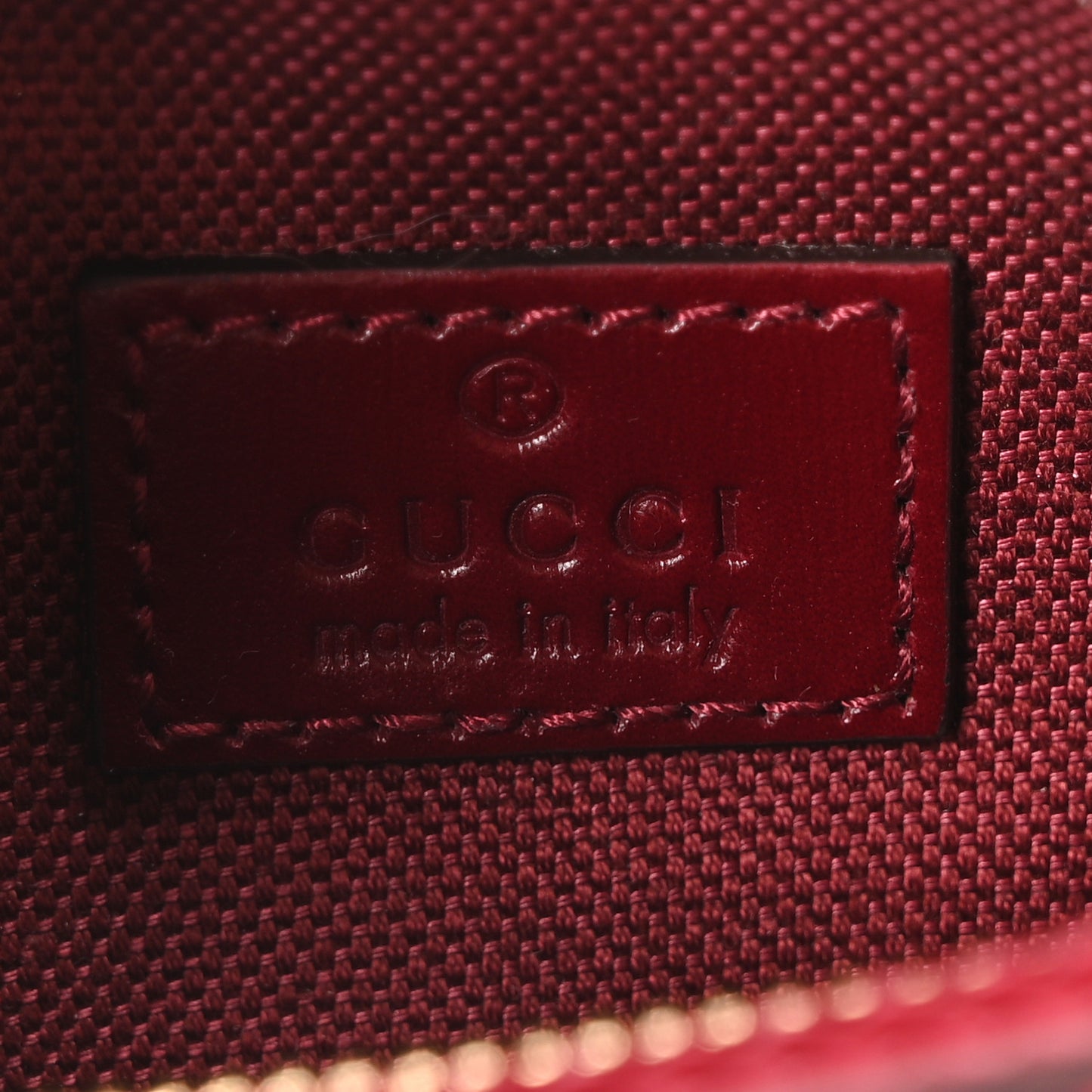 GG Shadow Monogram Ophidia Top Handle Bowler Bag  Rosso Ancora Red