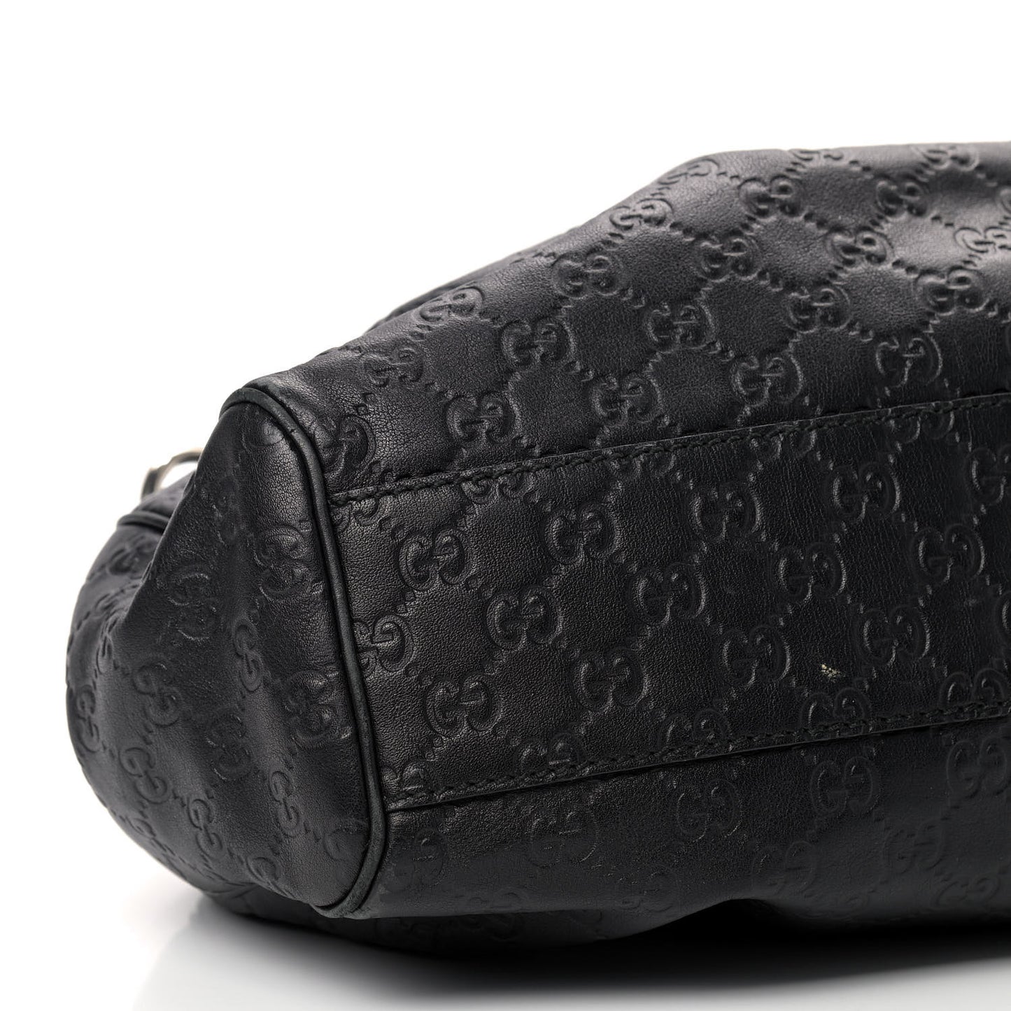 Guccissima Medium Sukey Tote Black