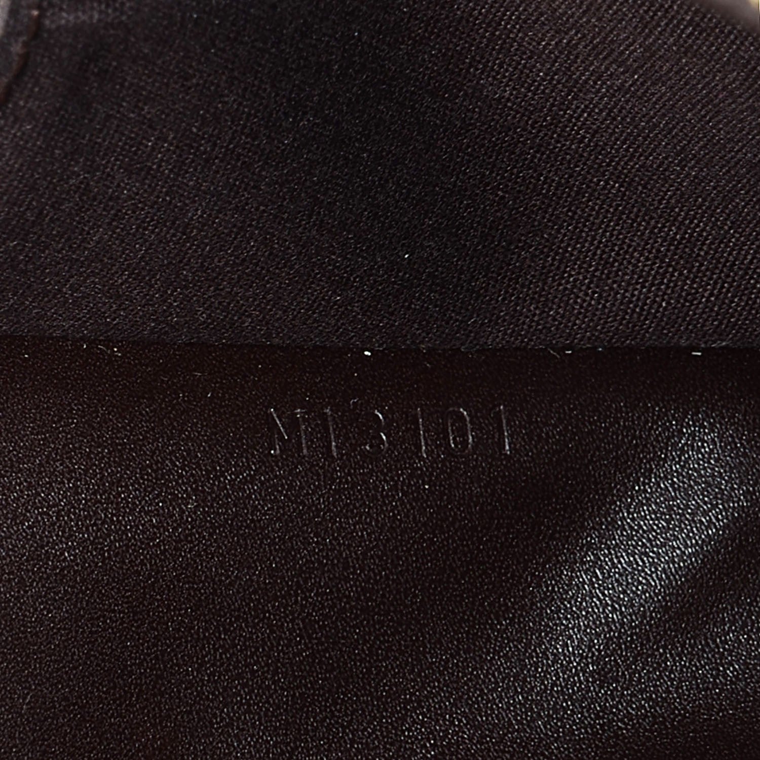 Louis Vuitton Vernis Robertson Clutch Amarante 8 of 8