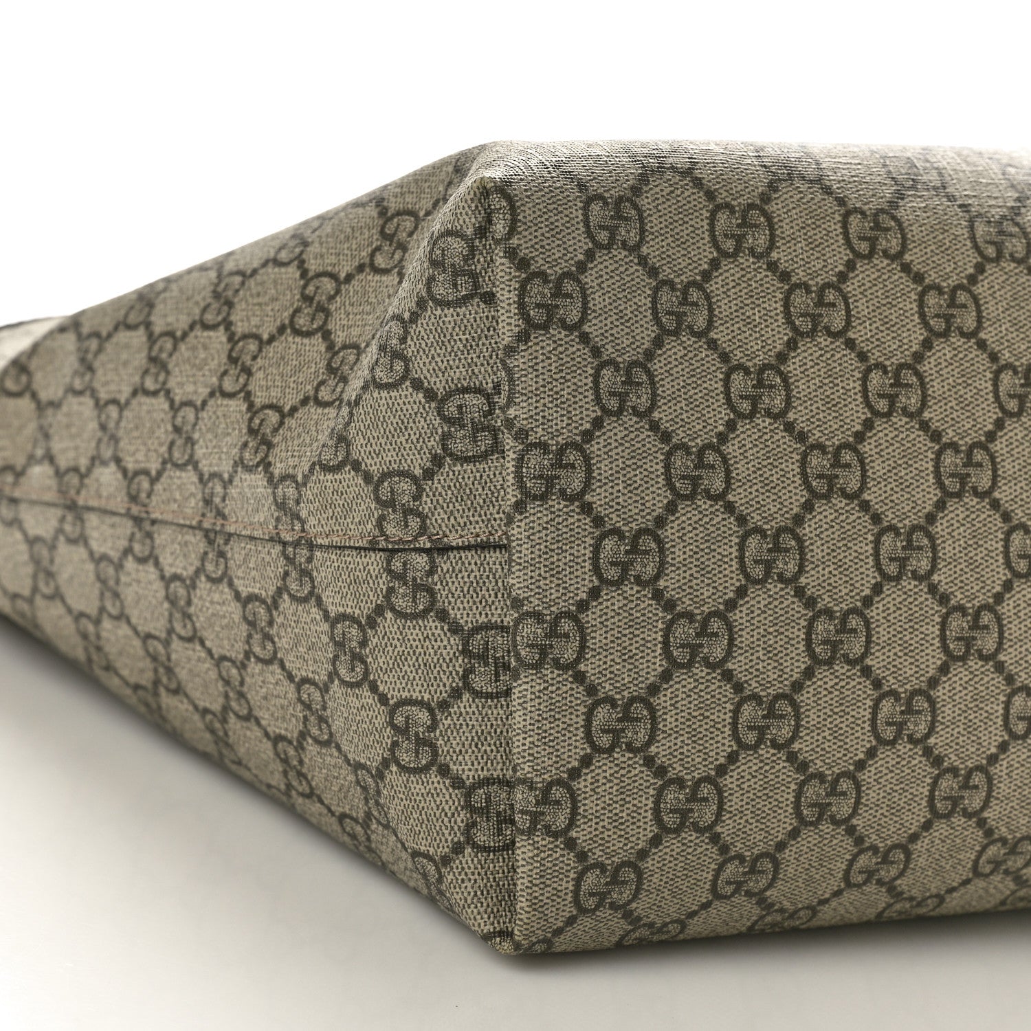 Gucci GG Supreme Monogram Medium Ophidia Shopping Tote Brown 9 of 10
