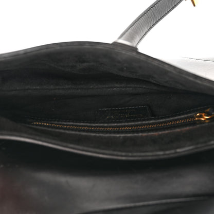 Christian Dior Calfskin Saddle Bag Black 5 of 12