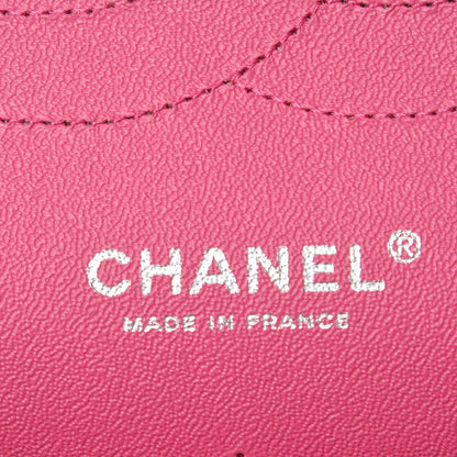 Chanel Iridescent Caviar Quilted Jumbo Double Flap Pink 5 of 7