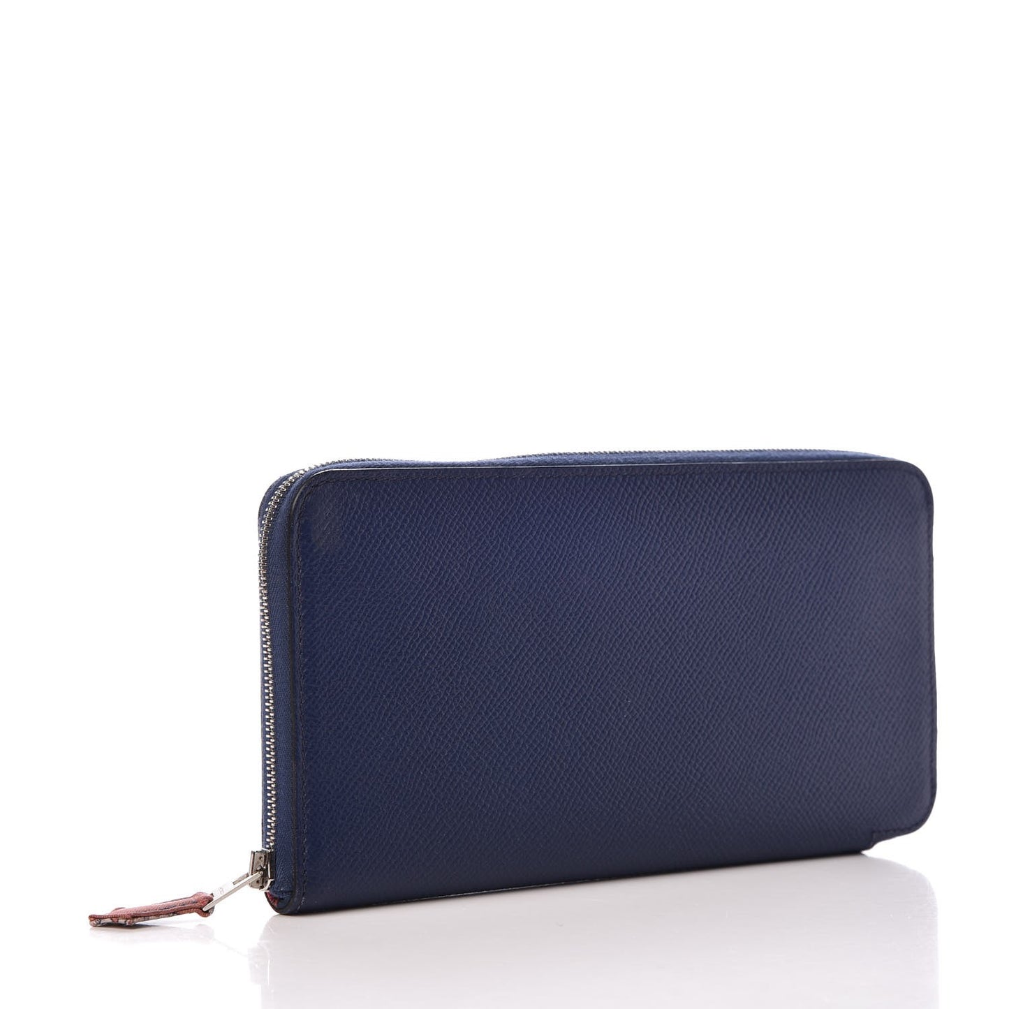 Epsom Silk'In Wallet Bleu Saphir