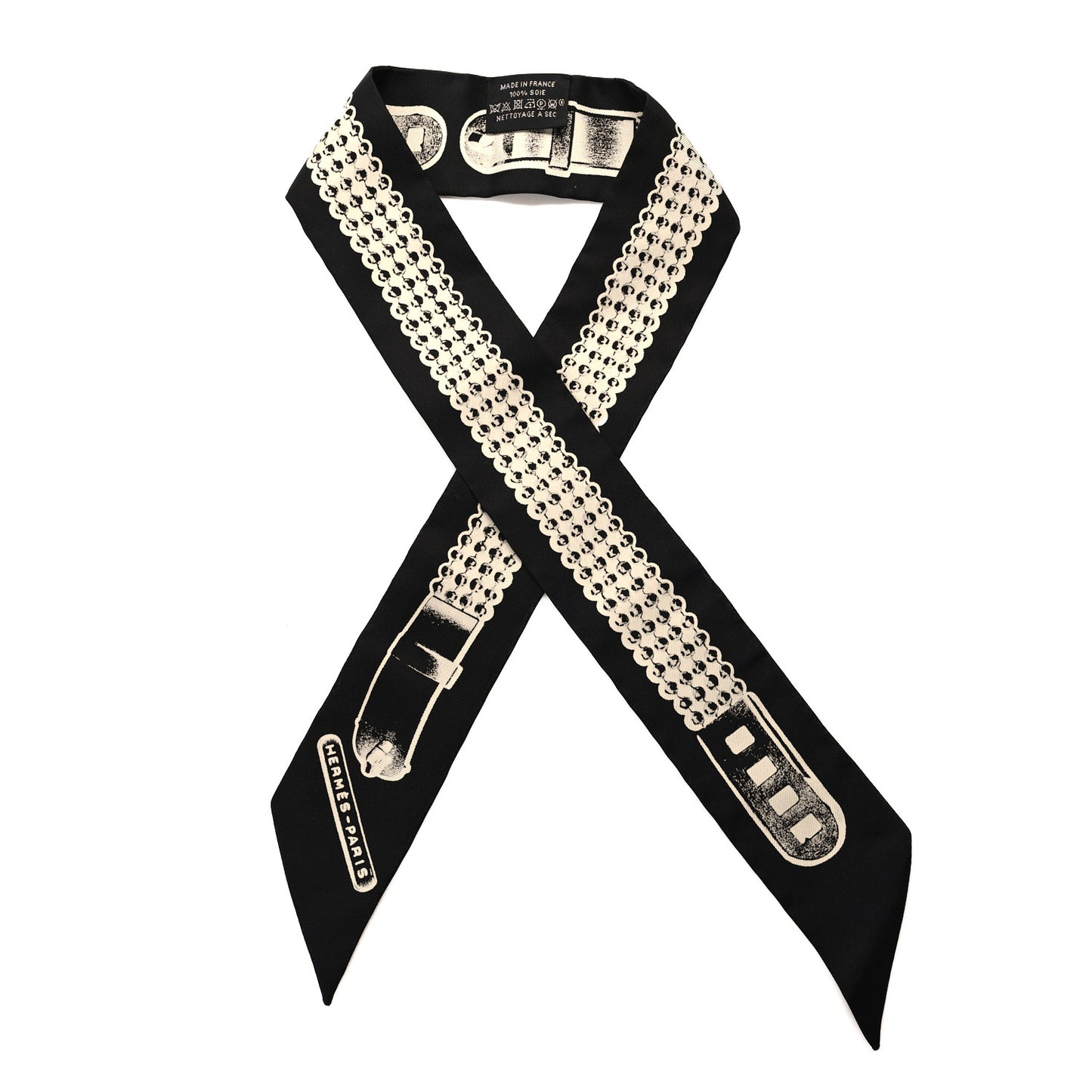 Silk Le Tresor De Medor Twilly Black White