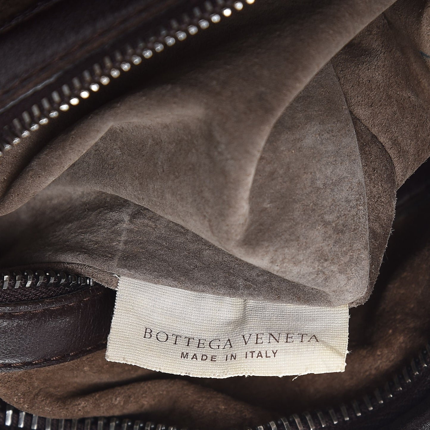 Nappa Intrecciato Large Veneta Hobo Ebano