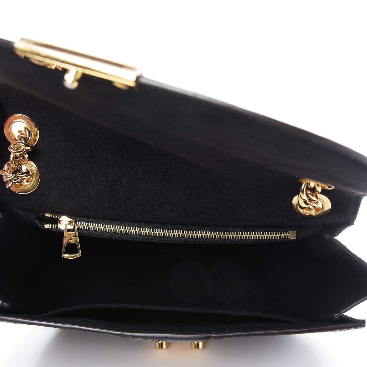 Damier Ebene Cuir Taurillon Wight Black