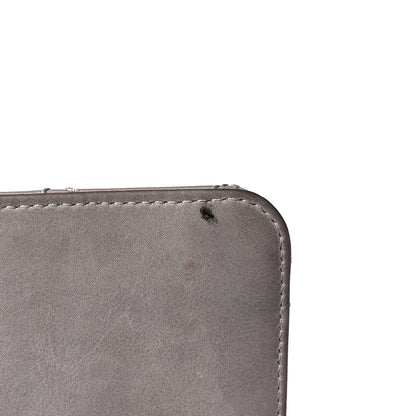 Chanel Glazed Calfskin Quilted Medium Day Trip Flap Grey 11 of 14