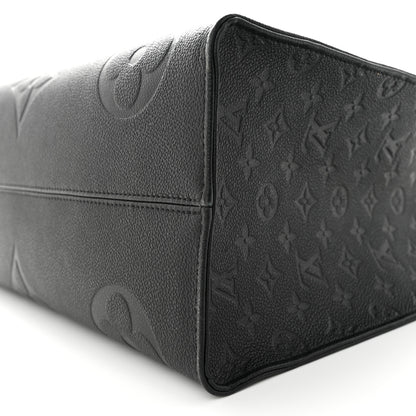 Louis Vuitton Empreinte Monogram Giant Onthego GM Black 9 of 12