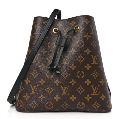 Louis Vuitton LOUIS VUITTON Monogram Neonoe MM Black 1 of 8