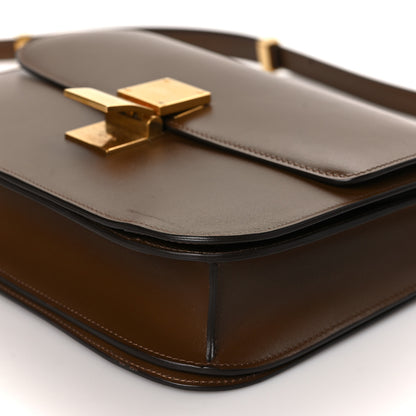 Celine Box Calfskin Medium Classic Box Flap Bag Camel 9 of 9