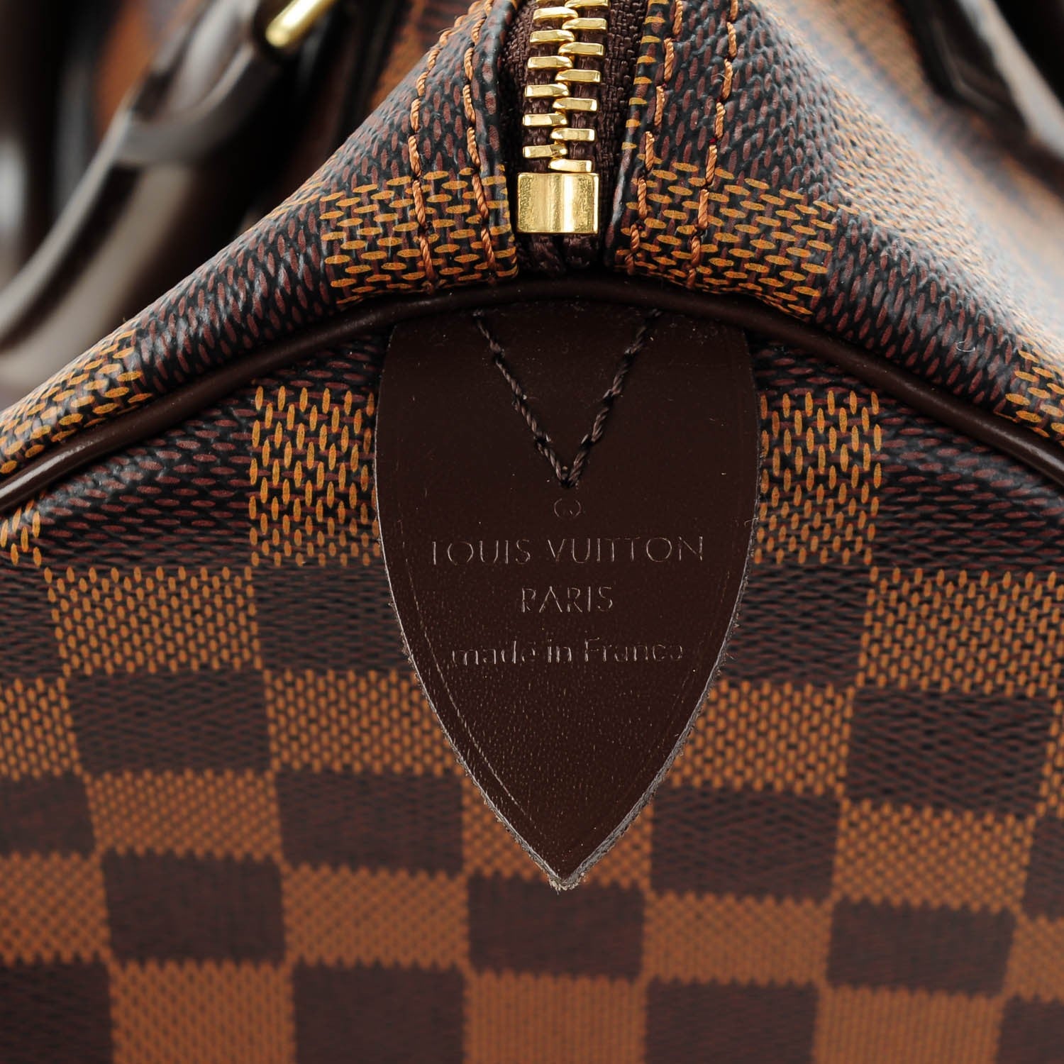 Louis Vuitton Damier Ebene Speedy 30 5 of 7
