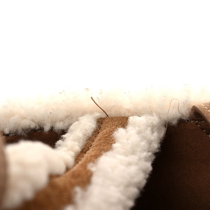 Telfar X UGG Suede Shearling Medium Shopping Bag Natural 14 of 15