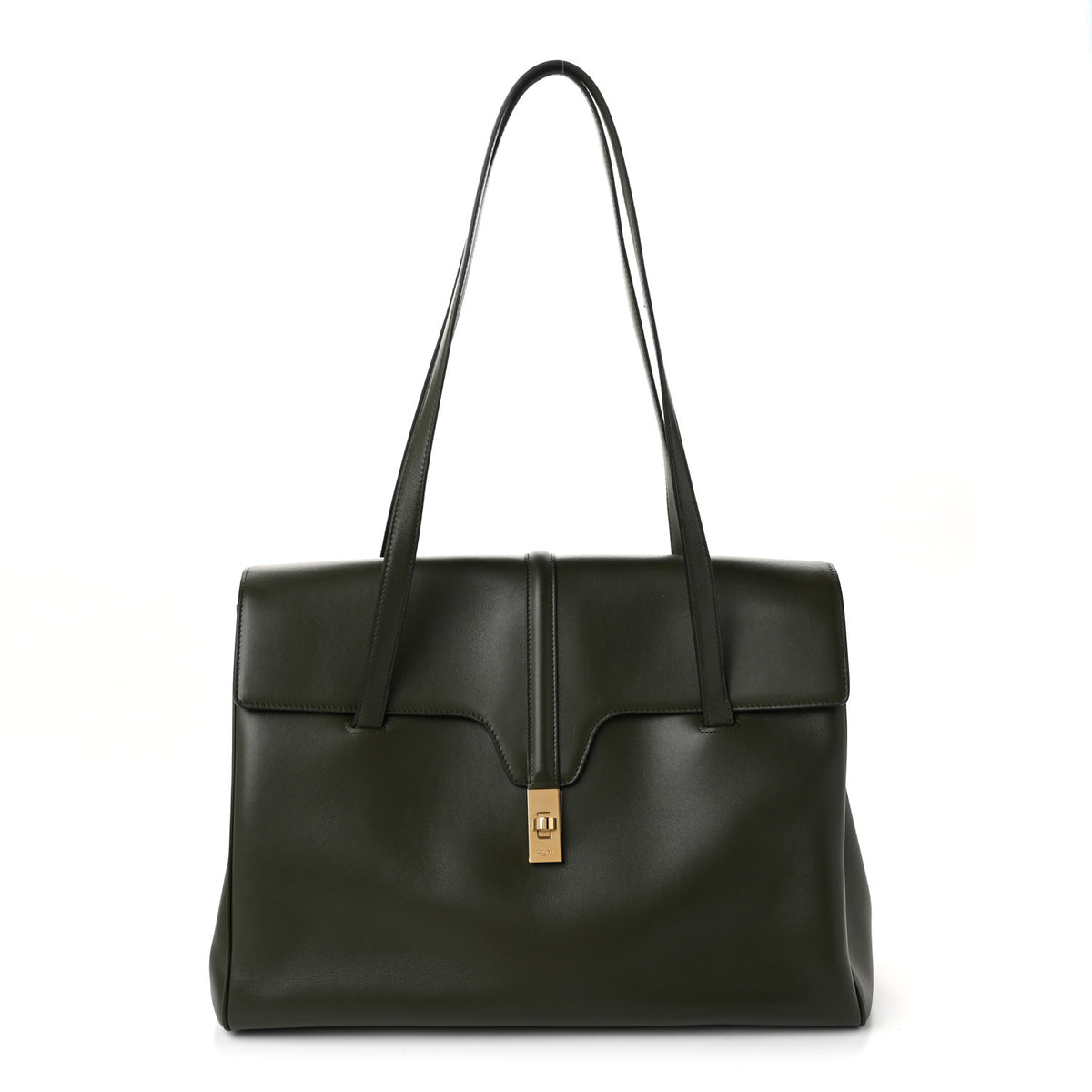 Calfskin Large Soft 16 Bag Khaki