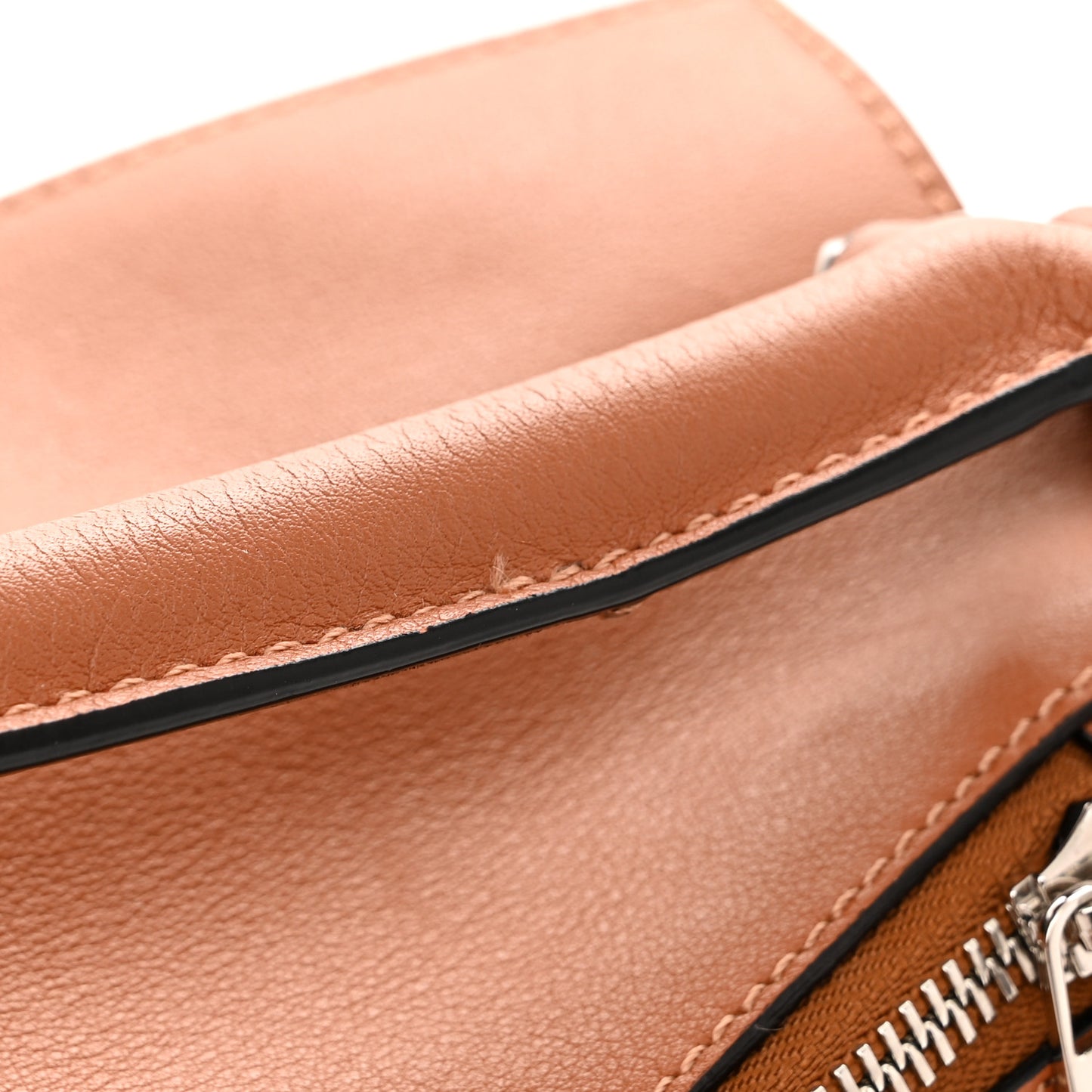 Calfskin Medium Puzzle Bag Tan
