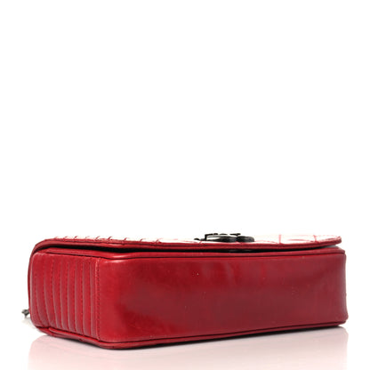 Chanel Glazed Calfskin Quilted Small Coco Boy Flap Red 4 of 12