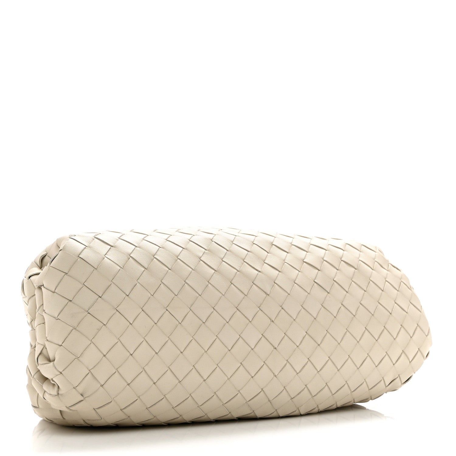 Bottega Veneta Nappa Maxi Intreccio The Pouch Oversized Clutch Plaster 3 of 8