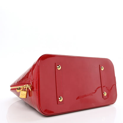 Louis Vuitton Vernis Alma GM Rose Indien 4 of 10